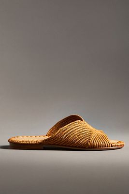 Carrie Forbes Salon Woven Slide Sandals
