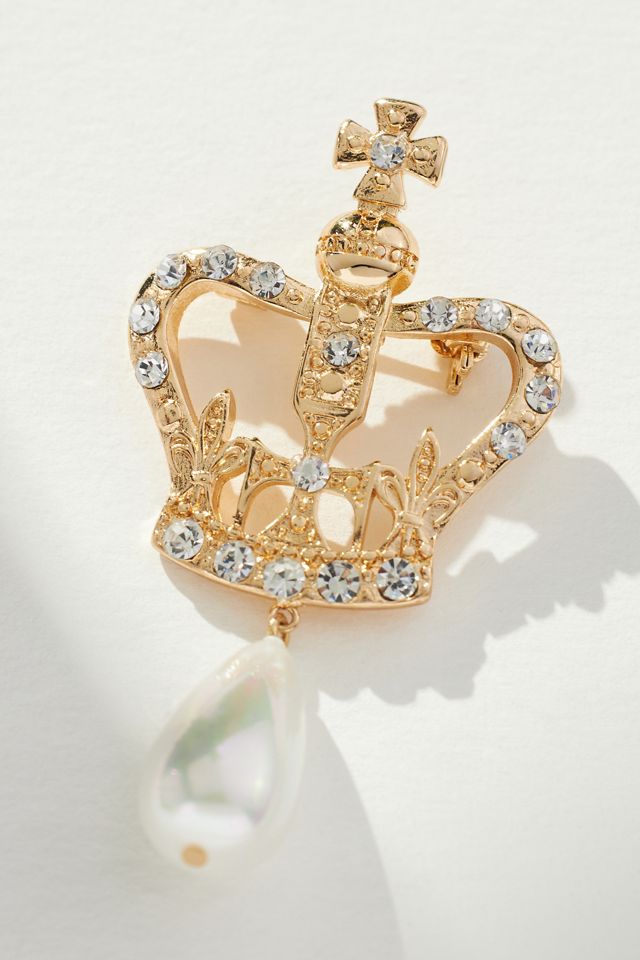 The Restored Vintage Collection: Royal Crown Brooch #1