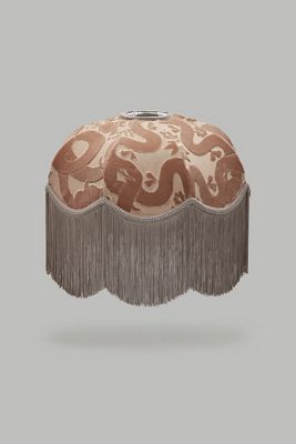 House of Hackney Anaconda Velvet Tilia Lampshade