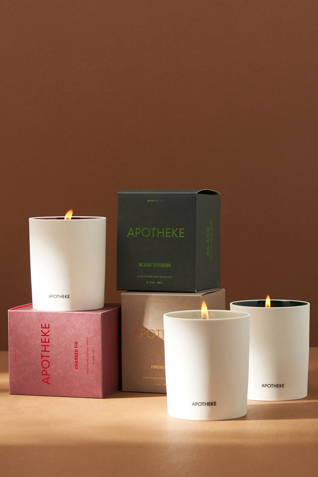 Apotheke Black Cypress Ceramic Jar Candle #3
