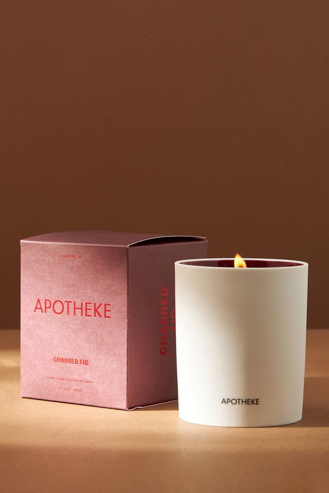 Apotheke Charred Fig Ceramic Jar Candle #1