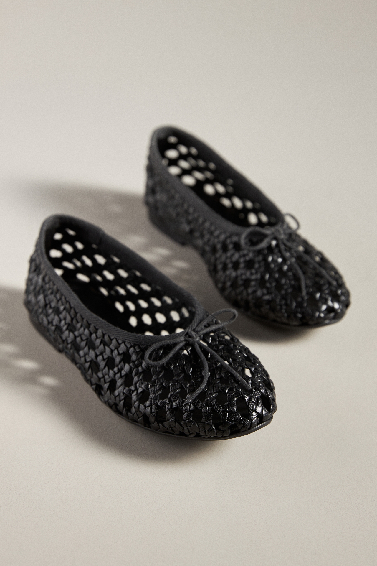 Pilcro Woven Ballet Flats