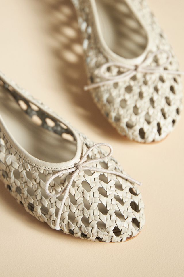 Pilcro Woven Ballet Flats | Anthropologie