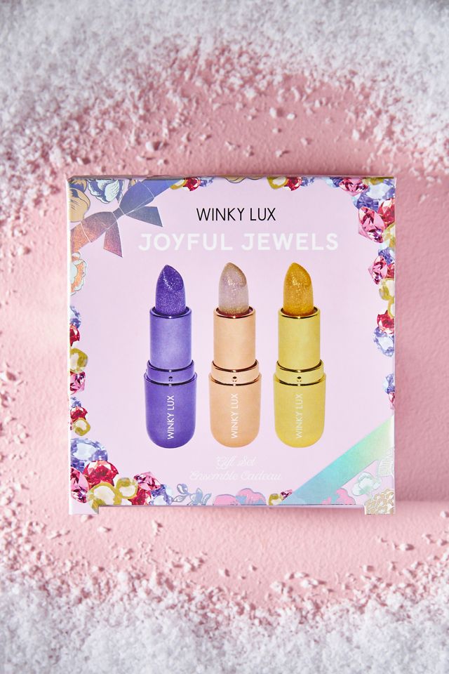 Winky Lux Joyful Jewels Lip Balm Trio Anthropologie