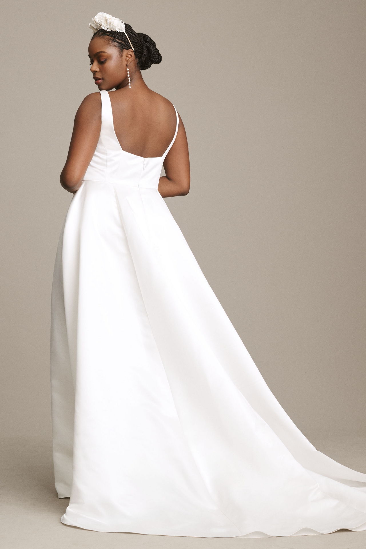 Wtoo by Watters Vivien Square-Neck A-Line Wedding Gown