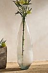 Recycled Glass Bottle Vase, Narrow
