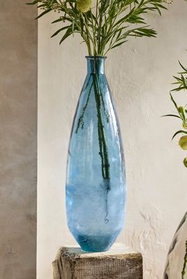 Shop Terrain Recycled Glass Bottle Vase, Narrow