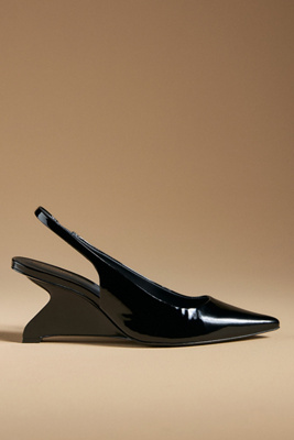 Westlyn Closed Toe Wedge In Black Patent