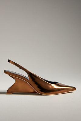 Reformation Westlyn Heels In Brown