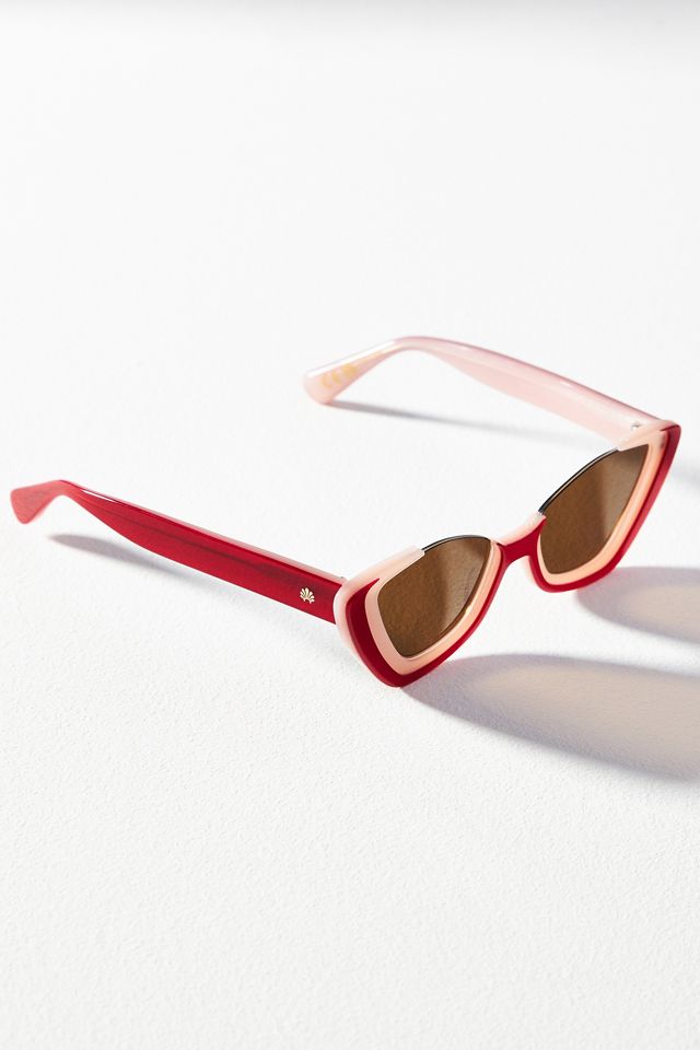 ピョル(⁎ᴗ͈ˬᴗ͈⁎) Lele Sadoughi Brickell Cat-Eye Sunglasses | Anthropologie