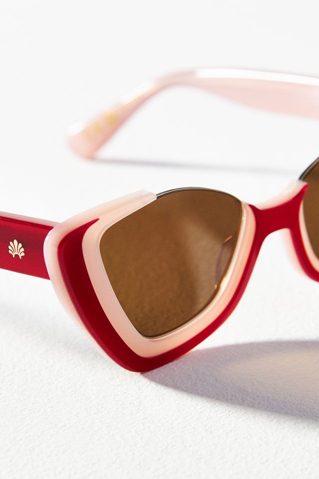 Lele Sadoughi Brickell Cat-Eye Sunglasses | Anthropologie