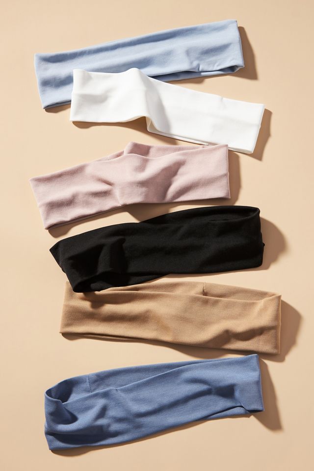 Solid Stretch Headbands, Set of 3 #2