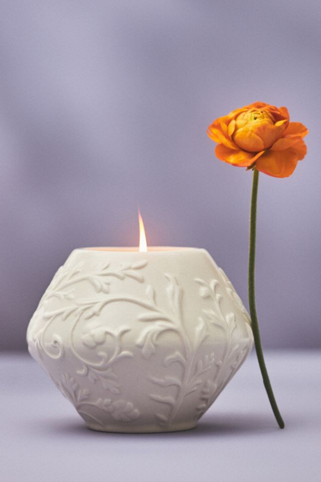 Brynn Fresh Vetiver Sandalwood Ceramic Candle #2