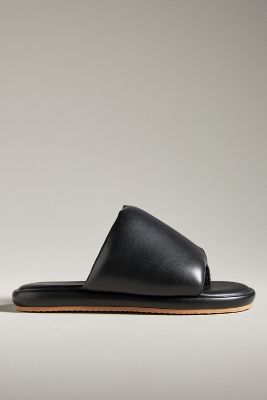Shop Kelsi Dagger Brooklyn Traveler Slide Sandals In Black