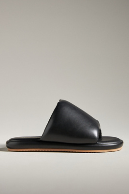 Kelsi Dagger Brooklyn Traveler Slide Sandals In Black