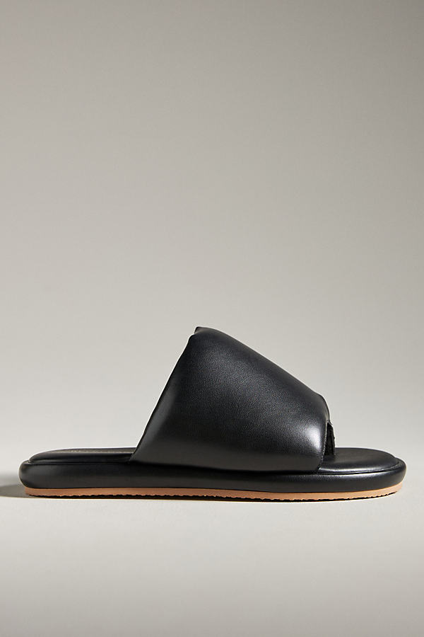 Shop Kelsi Dagger Brooklyn Traveler Slide Sandals In Black