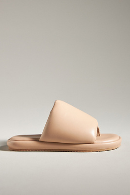 Kelsi Dagger Brooklyn Traveler Slide Sandals In Beige