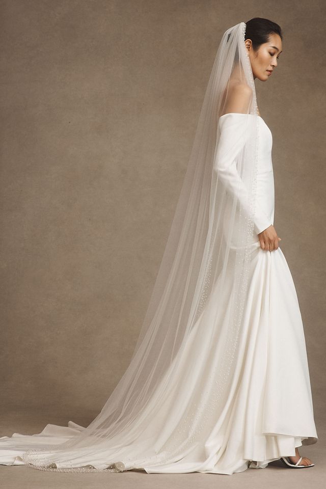 Willowby by Watters Nala Scoop-Neck Long-Sleeve Wedding Gown #3