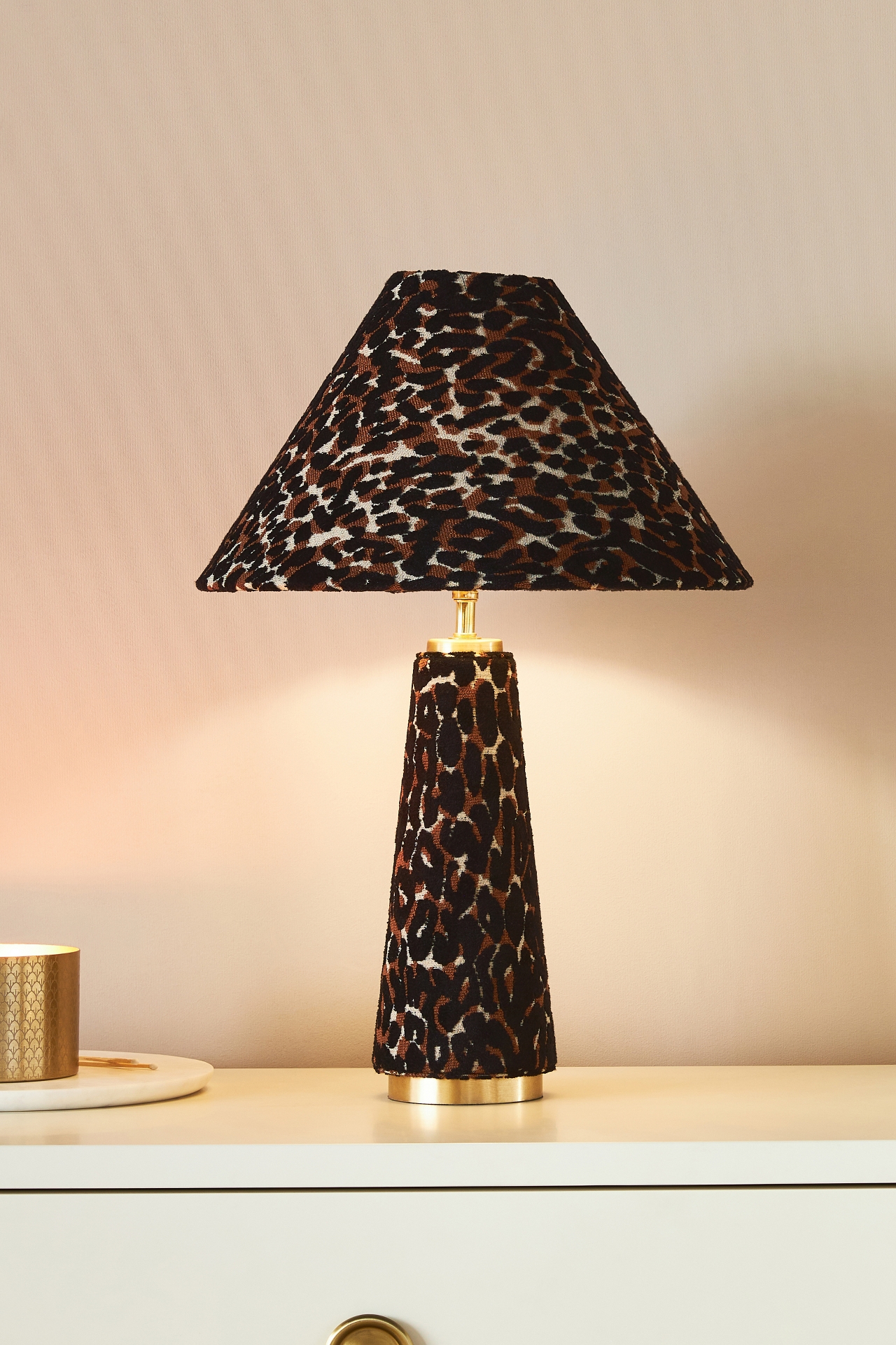 Lulu Leopard Table Lamp