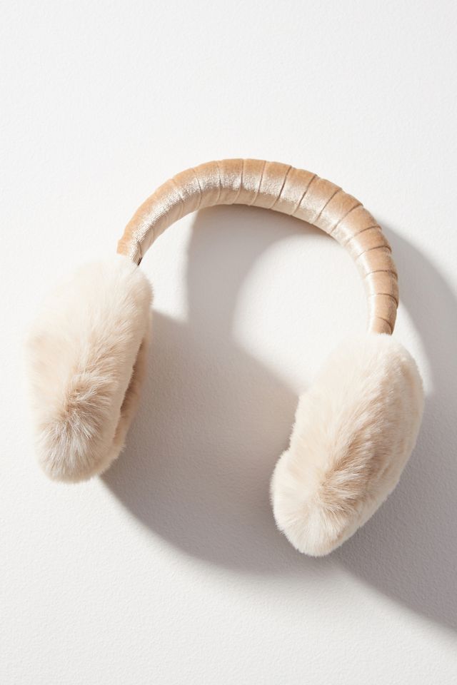 Faux Fur Velvet Earmuffs Anthropologie