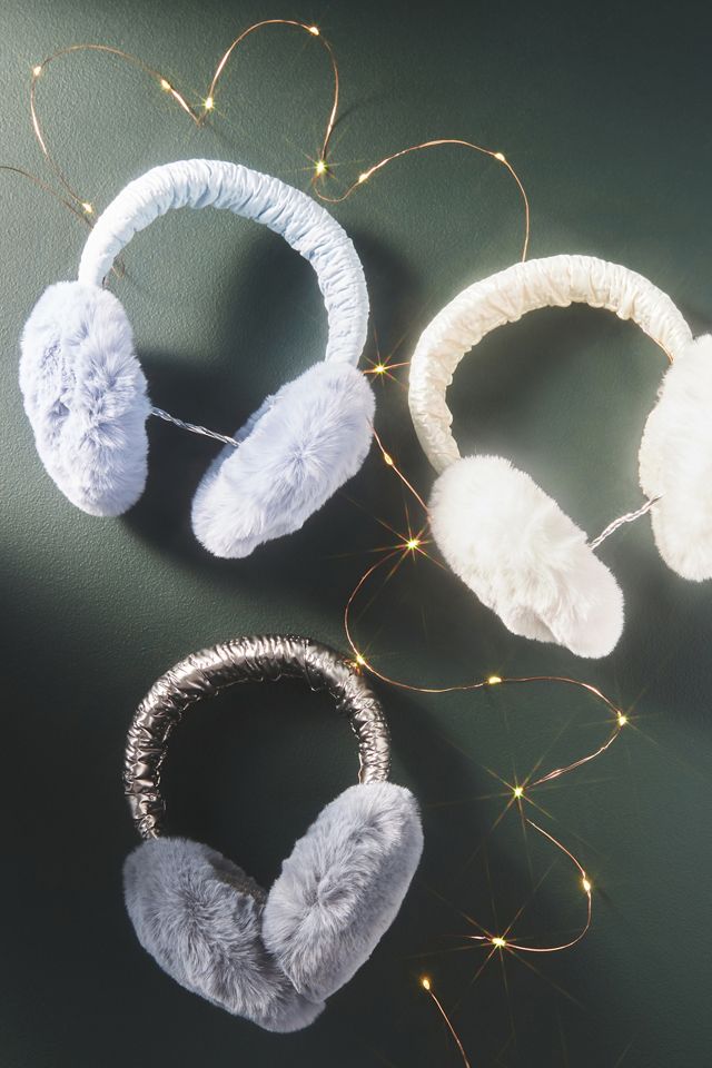 Faux Fur Sporty Earmuffs Anthropologie