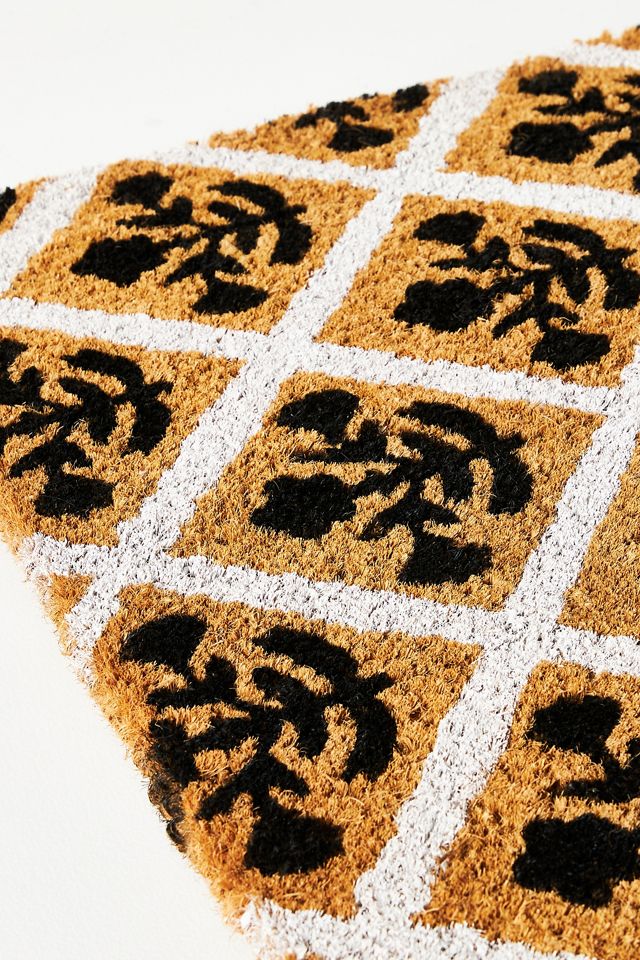 Block Print Doormat #1