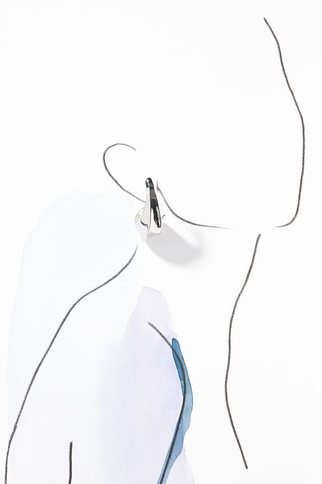 The Petra XL Wavy Drop Earrings #2