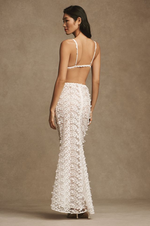Cynthia Rowley Sheer Lace Skirt #1