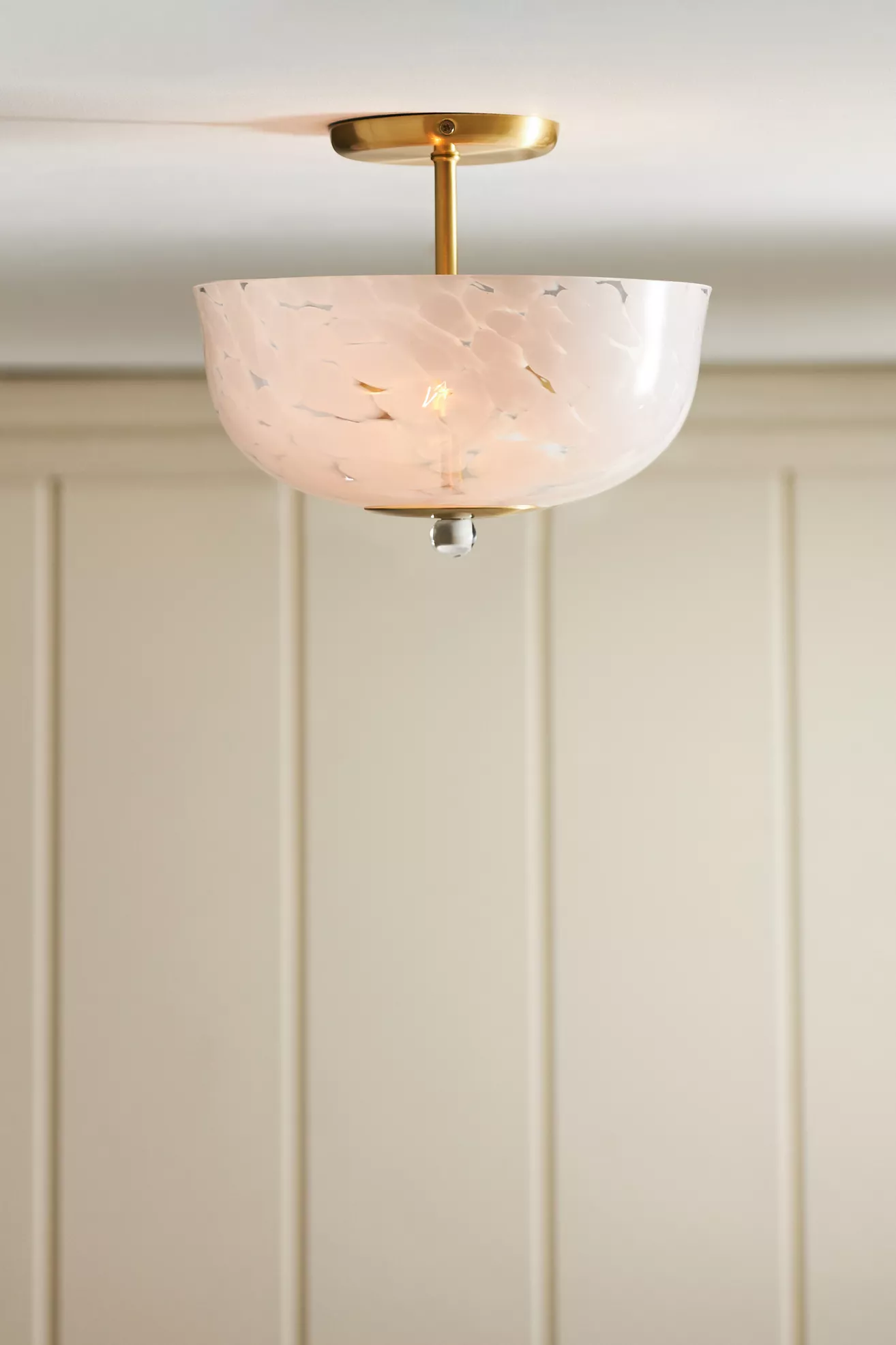 Marguerite Dotted Glass Flush Mount - thumbnail 2