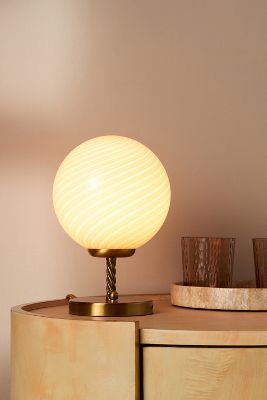 Anthropologie Eleanor Table Lamp In Gold