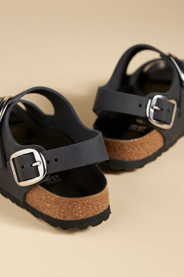 Birkenstock Milano Big Buckle Oiled Leather Sandals #3