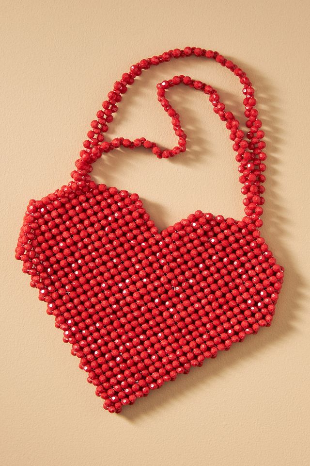 Heart Icon Beaded Bag #2
