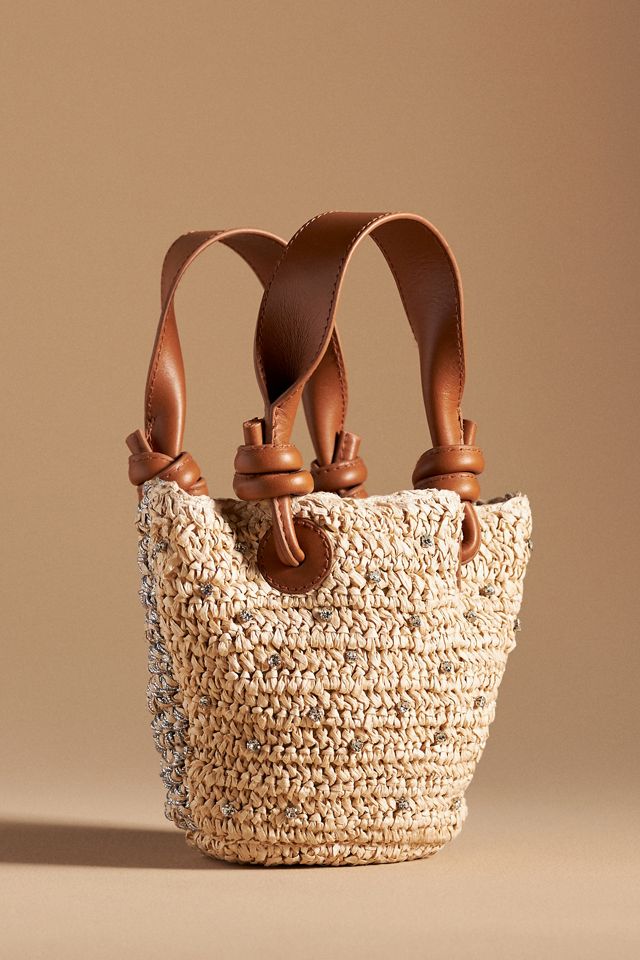 Rhinestone Day to Night Mini Tote #1