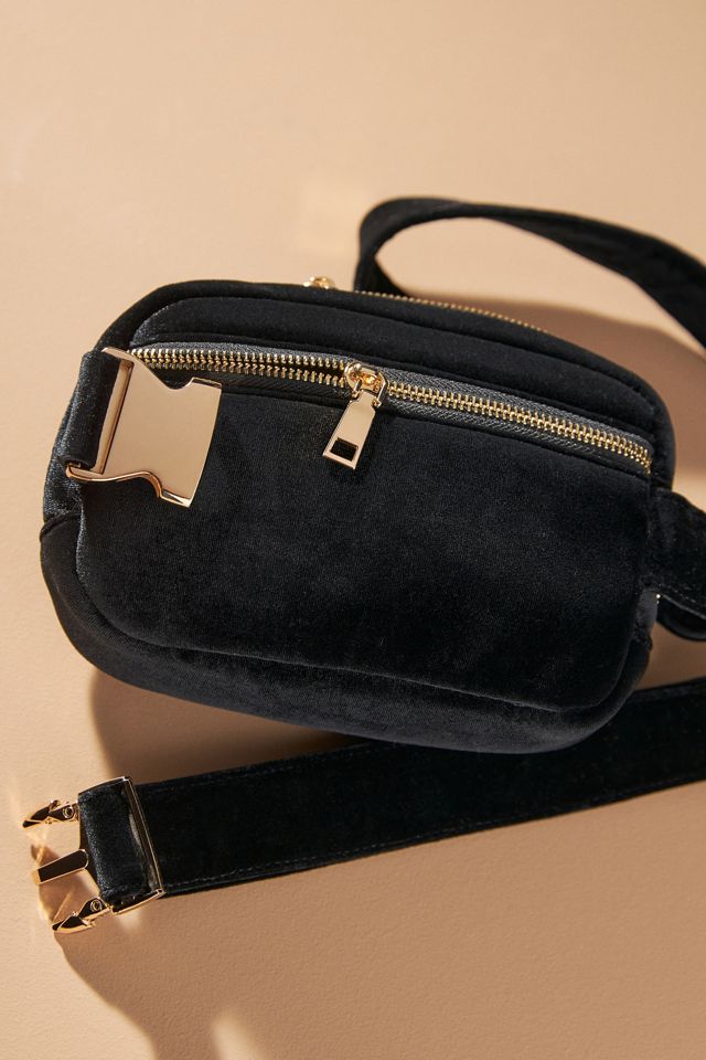By Anthropologie Velvet Belt Bag #2
