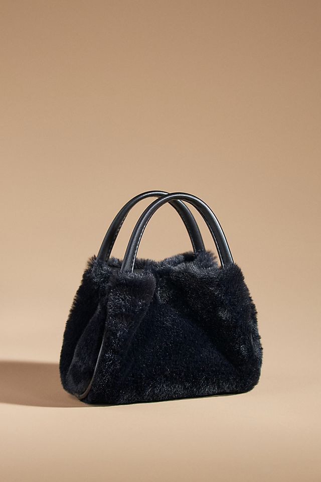 The Faux Fur Super Mini Hollace Tote | Anthropologie