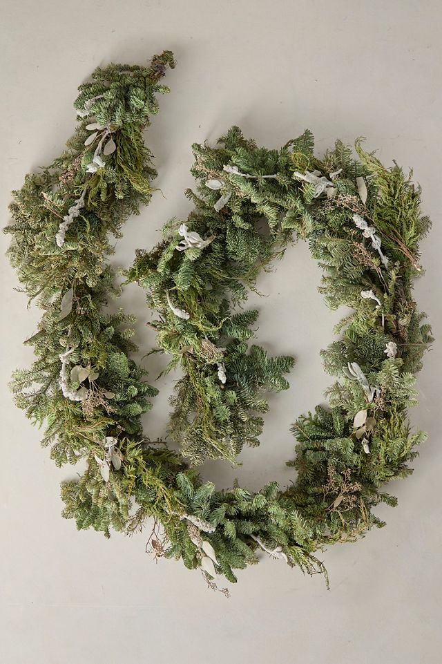 Fresh Lamb’s Ear + Fir Greenery Collection #1