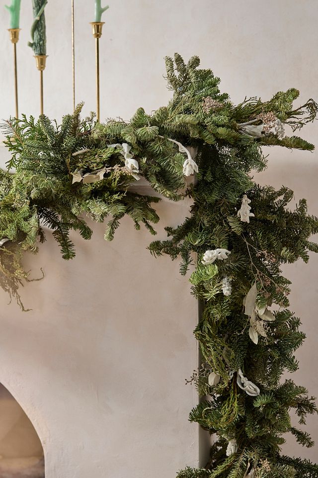Fresh Lamb’s Ear + Fir Greenery Collection #3