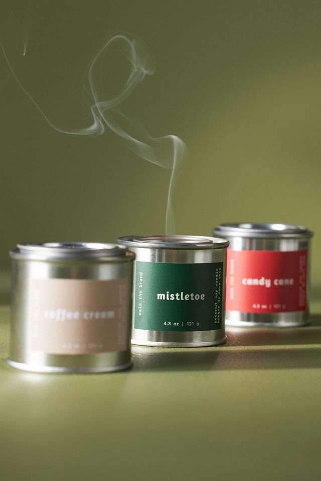 Mala the Brand Mistletoe Tin Candle #1