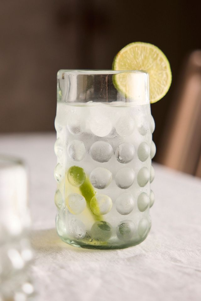Recycled Bubble Highball Glass #1