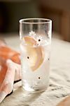 Daisy Etched Juice Glasses, Set of 4 #1