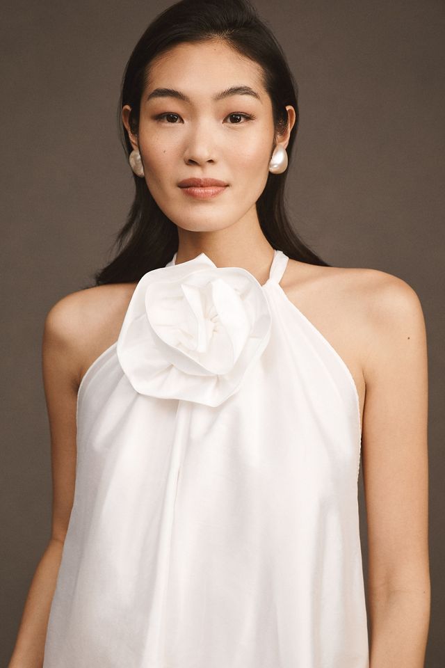 Watters Bloom Halter Maxi Dress #2