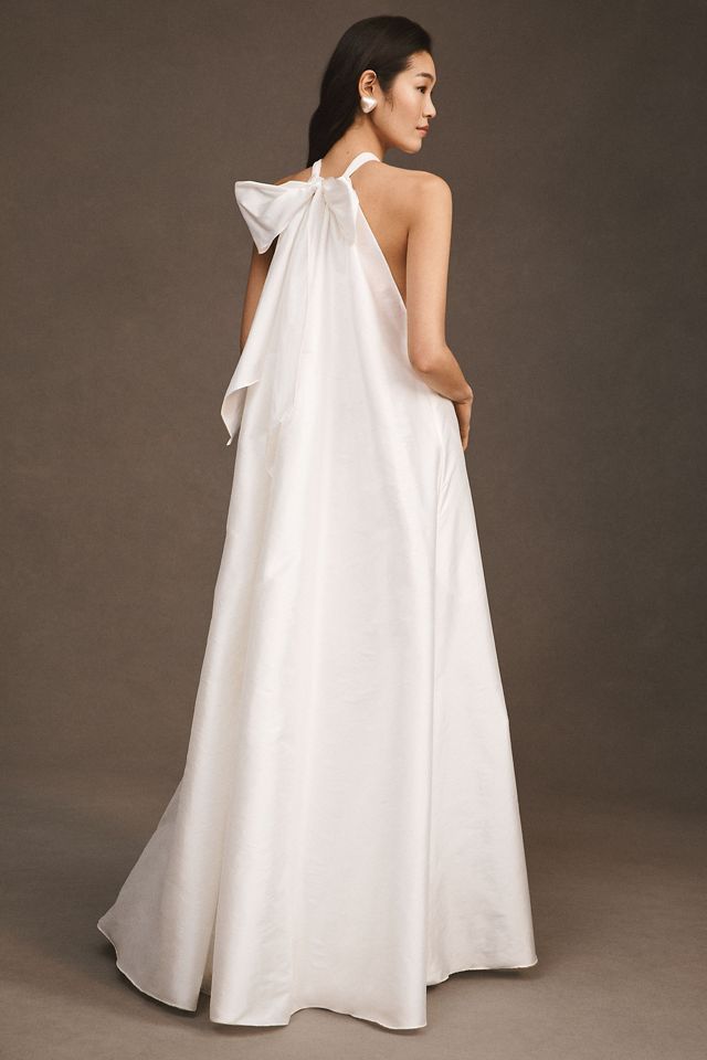 Watters Bloom Halter Maxi Dress #1