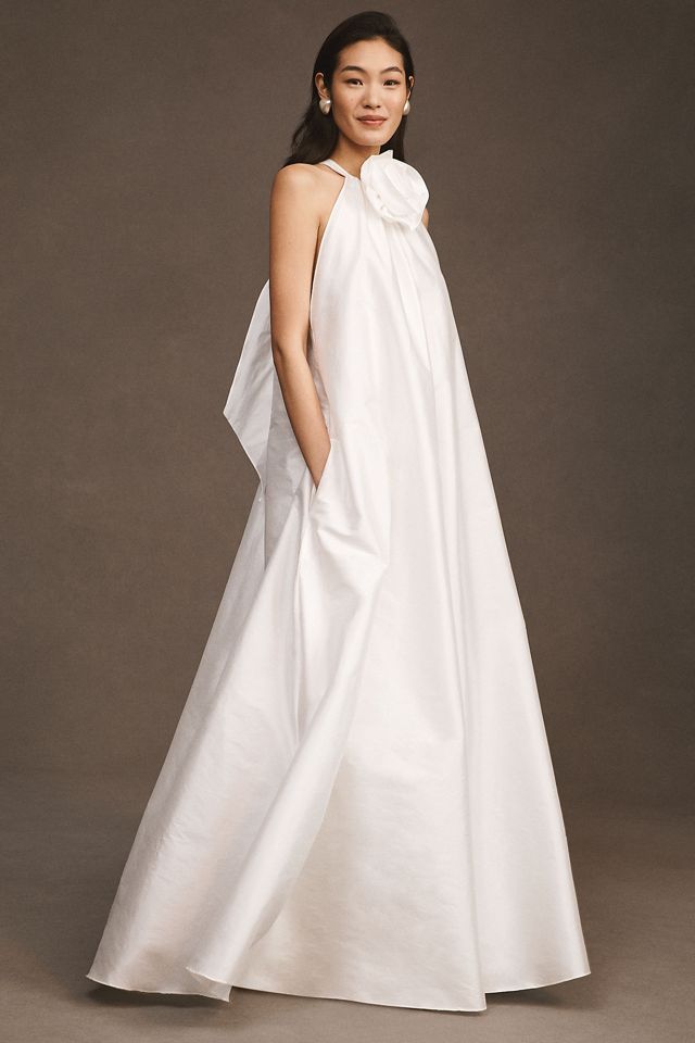 Watters Bloom Halter Maxi Dress #3