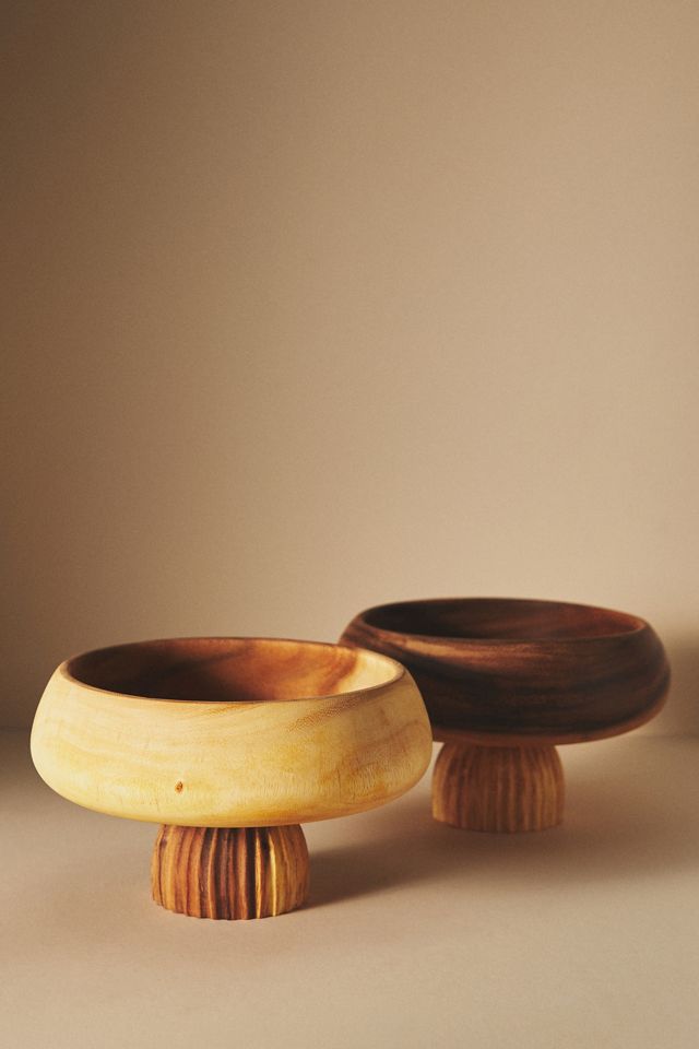 Semba Footed Serving Bowl #3