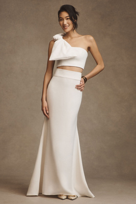 Fit & Flare Maxi Skirt