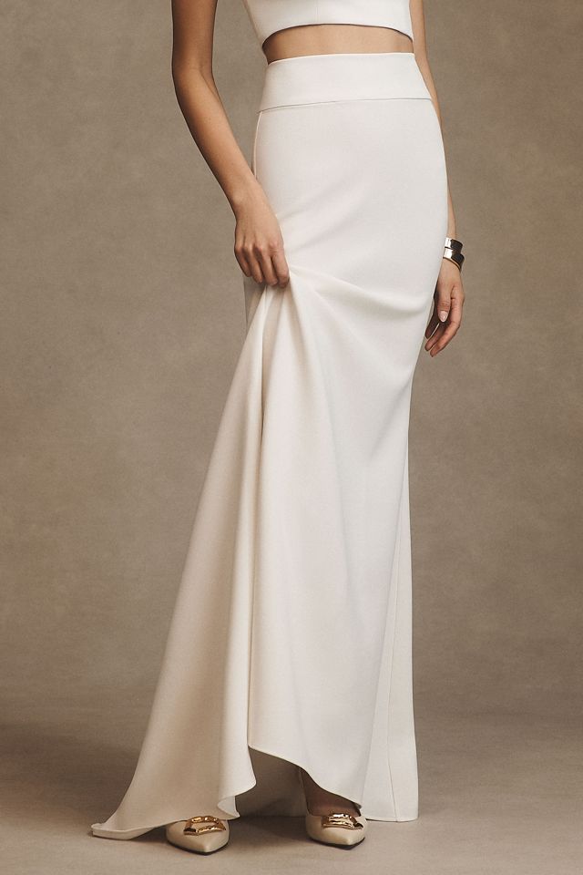 Moda Zeta Serena High-Waisted Fit & Flare Maxi Skirt #1