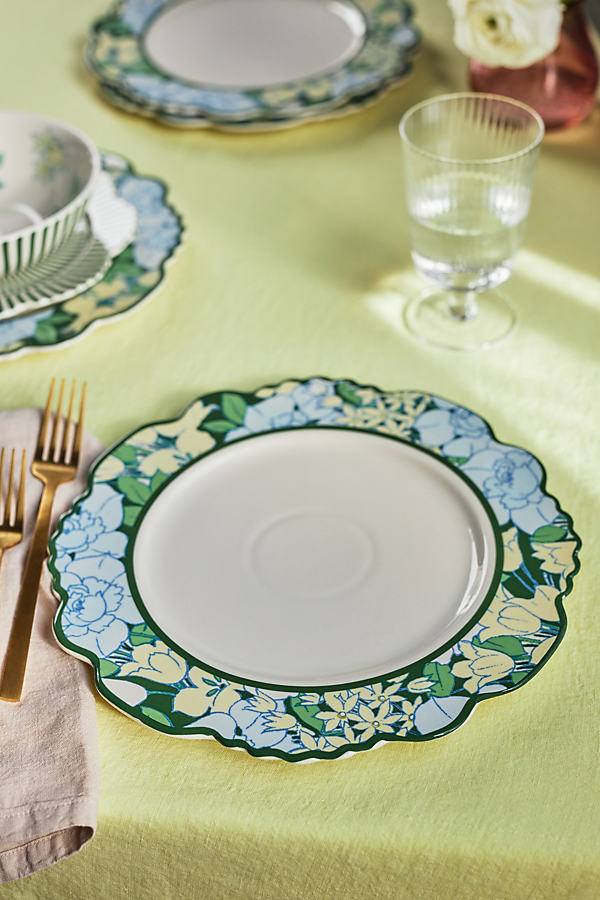 Lyla Floral Dinner Plates, Set of 4