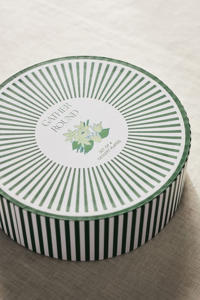Lyla Striped Side Plates, Set of 4 #3