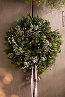 Fresh Evergreen, Lavender + Eucalyptus Wreath