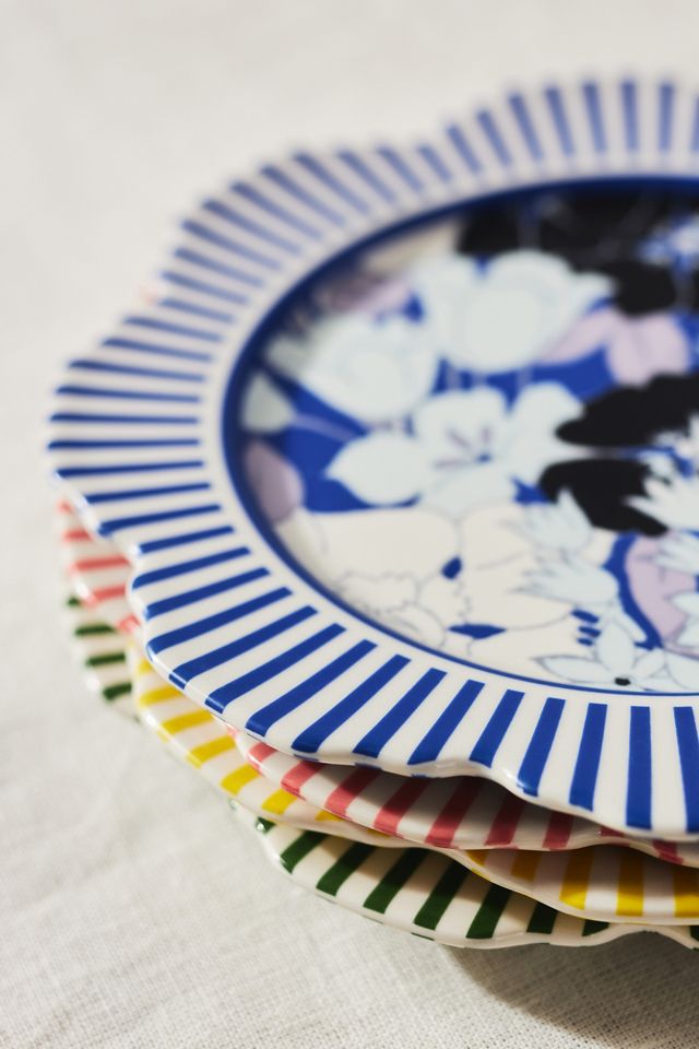 Lyla Floral Dessert Plates, Set of 4 #2